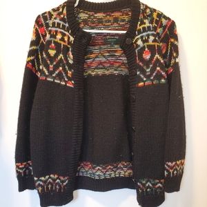 Vintage button up sweater
